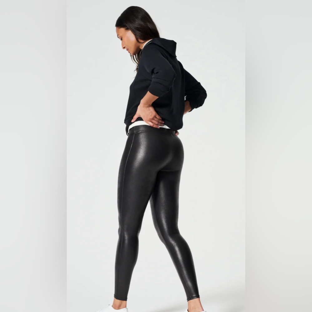 Spanx Faux Leather Leggings